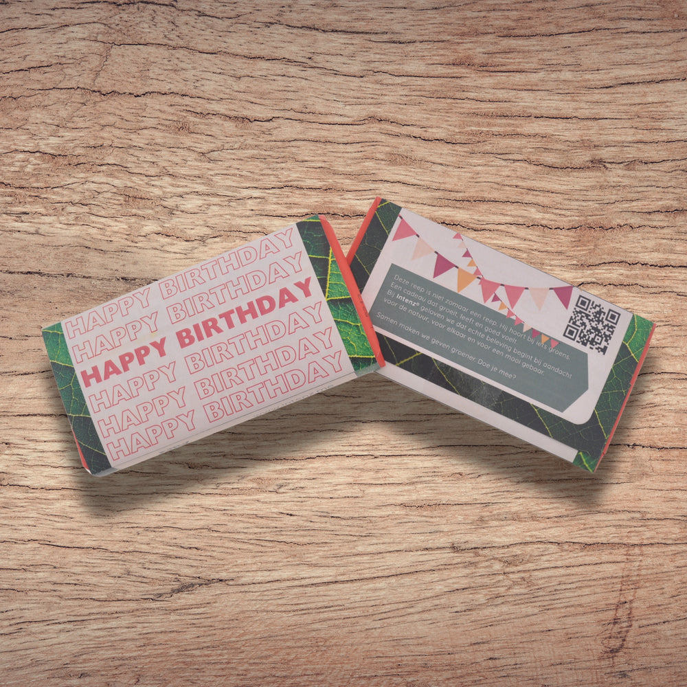 Tony's Chocolonely grote reep 180 gram | melkchocolade | keuze uit verschillende gelukswensen