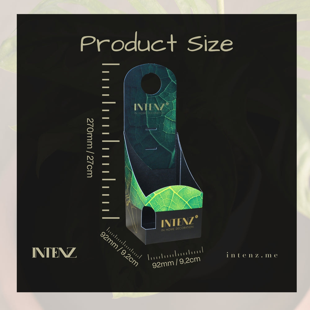 Luxe cadeauverpakking voor lichtplantje SAMOA / TUBE | Groen cadeau met klasse