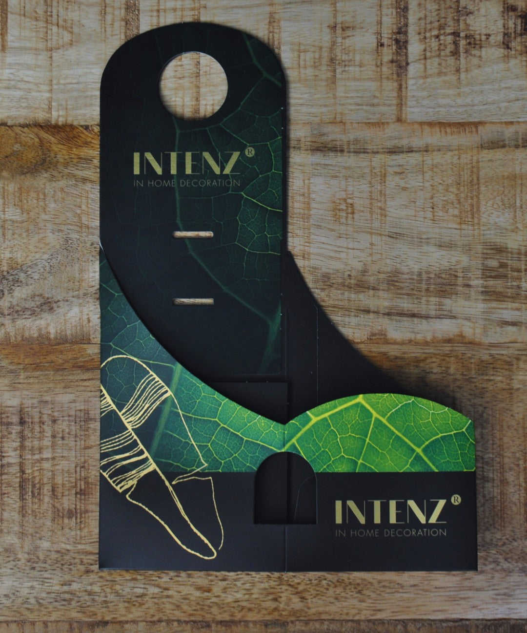 Luxe cadeauverpakking voor lichtplantje SAMOA / TUBE | Groen cadeau met klasse
