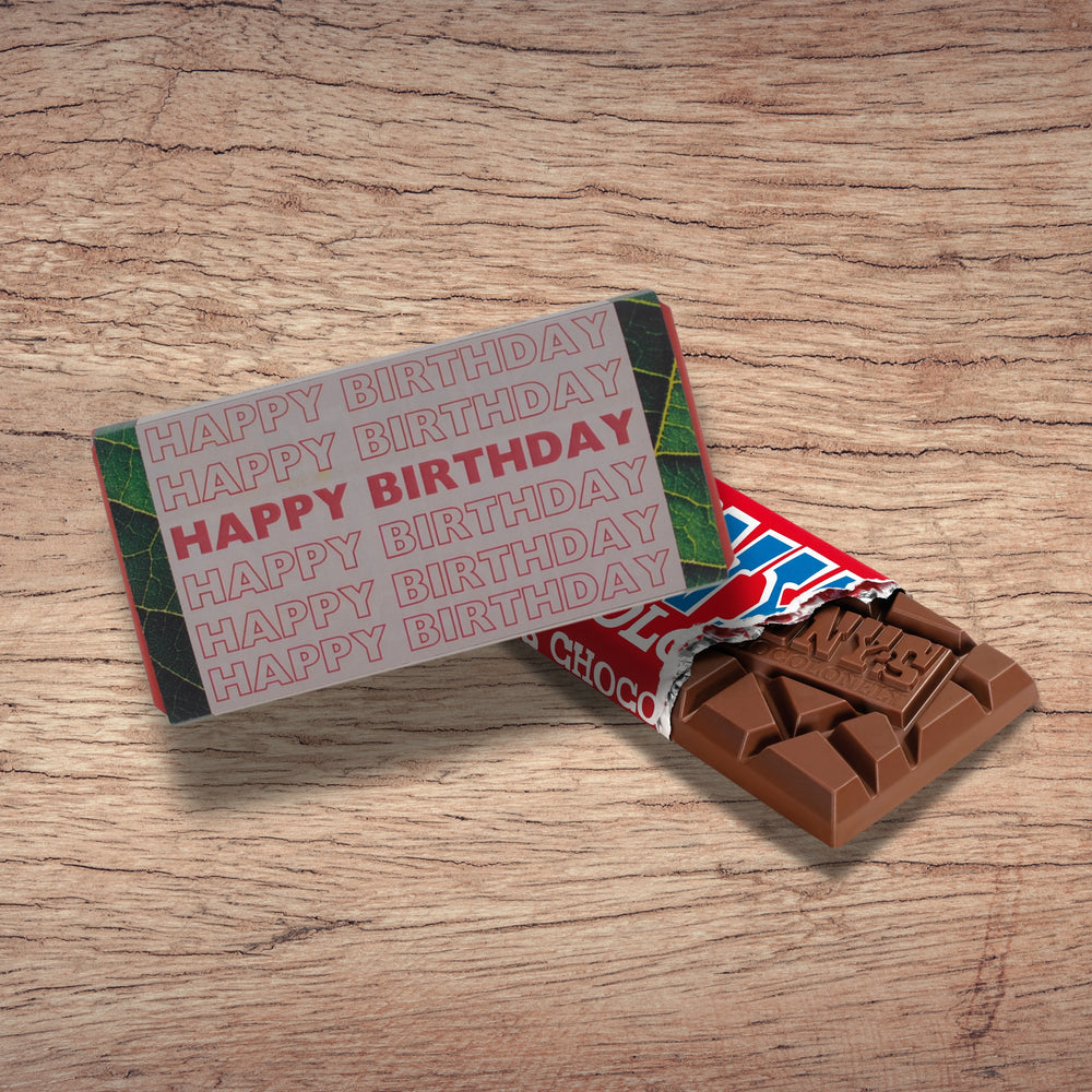 Tony's Chocolonely grote reep 180 gram | melkchocolade | keuze uit verschillende gelukswensen